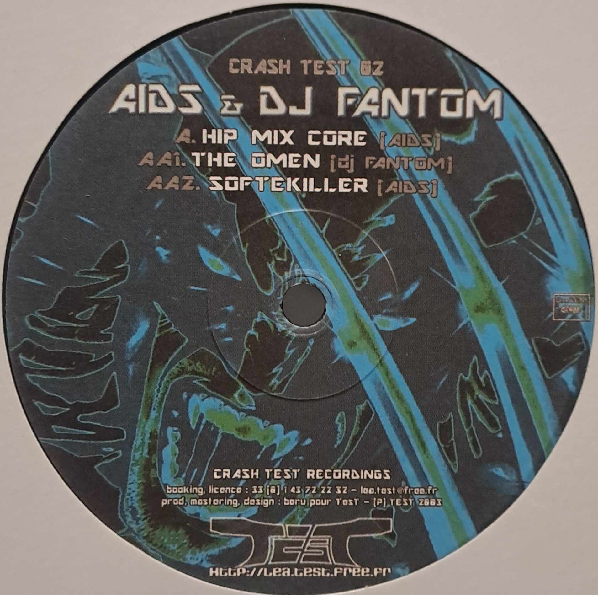Crash Test 002 - vinyle hardcore
